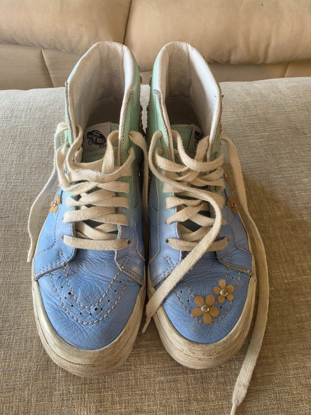 Rare Vans x Sandy Liang SpongeBob Sandy Cheeks Sk8-Hi Women 7